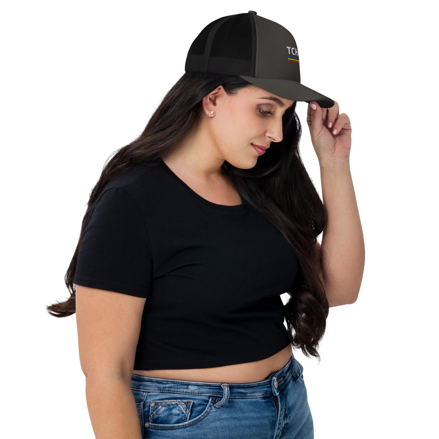 Tchad Embroidered Trucker Cap