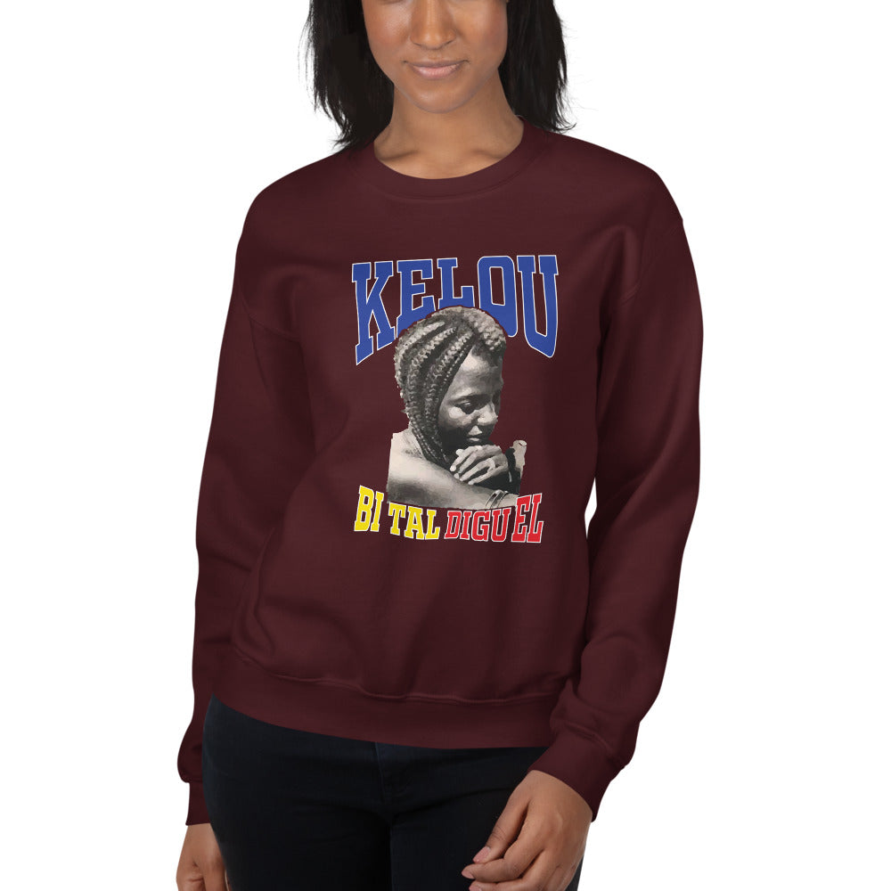 Kelou Women Sweatshirt - Team Chad Clothing
