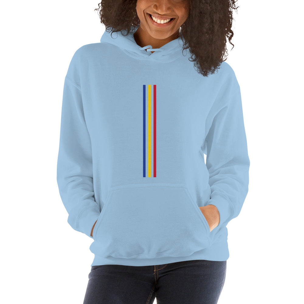 Three Lines Women Hoodie - Team Chad Clothing