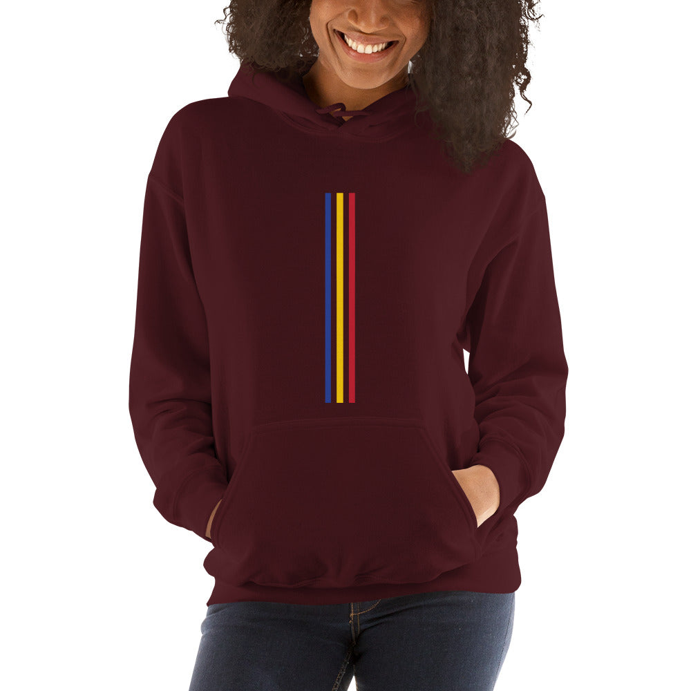 Three Lines Women Hoodie - Team Chad Clothing