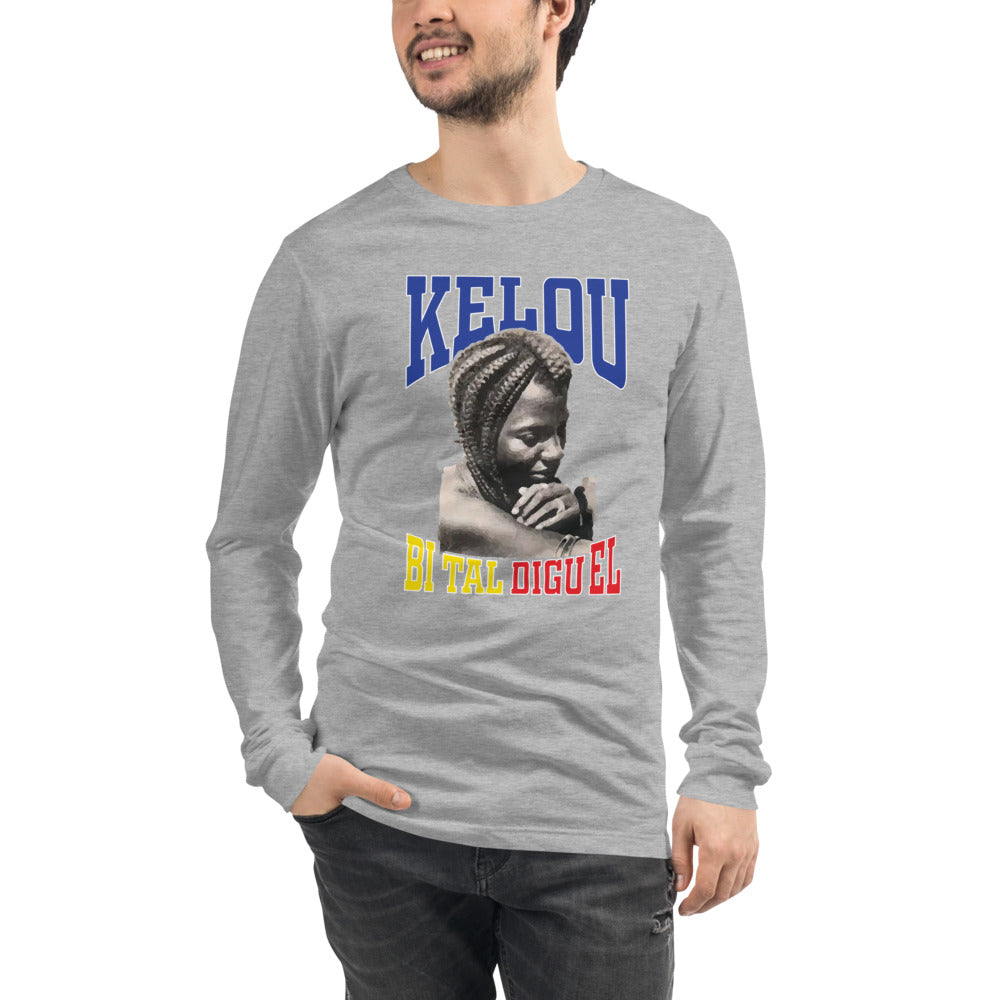 Kelou Men Long Sleeve T-Shirt - Team Chad Clothing