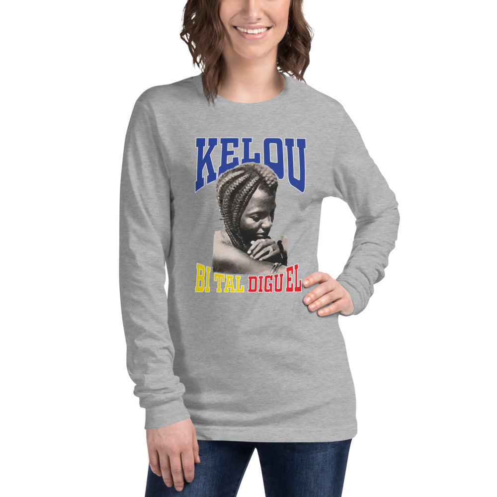 Kelou Women Long Sleeve T-Shirt - Team Chad Clothing