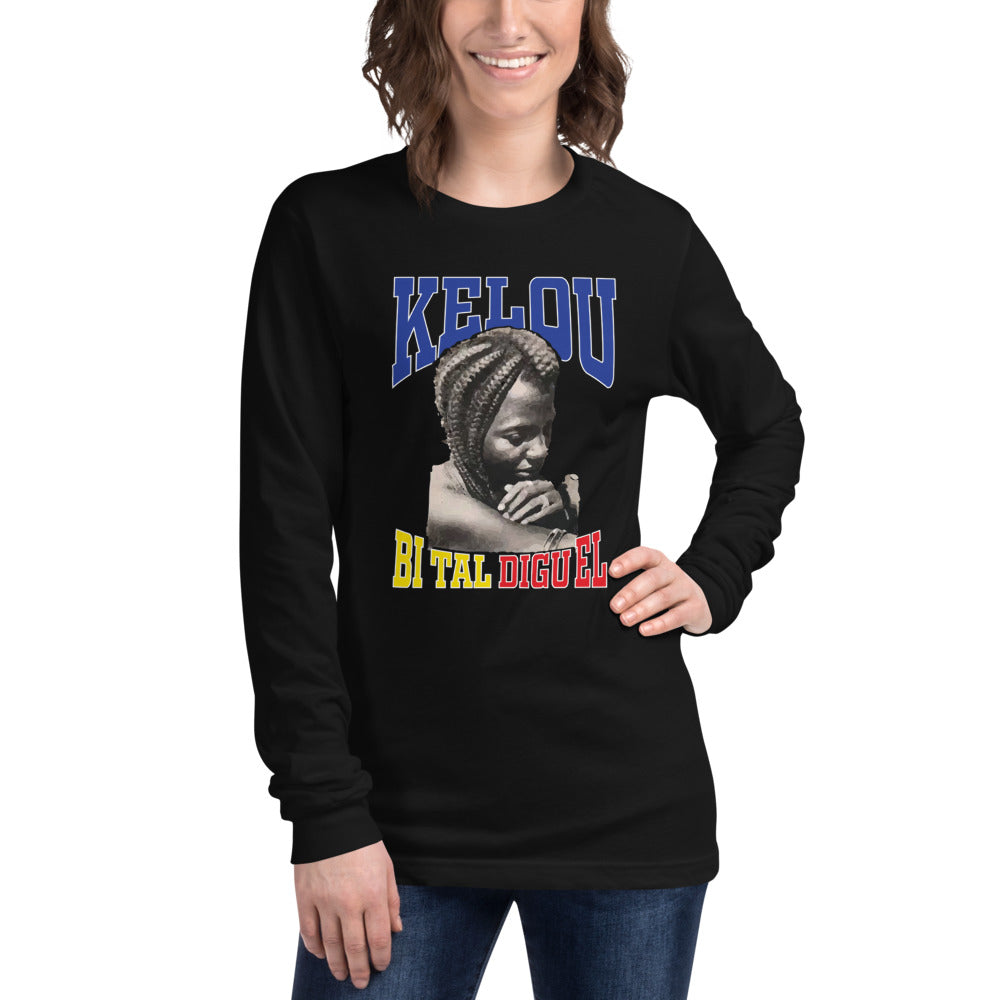 Kelou Women Long Sleeve T-Shirt - Team Chad Clothing