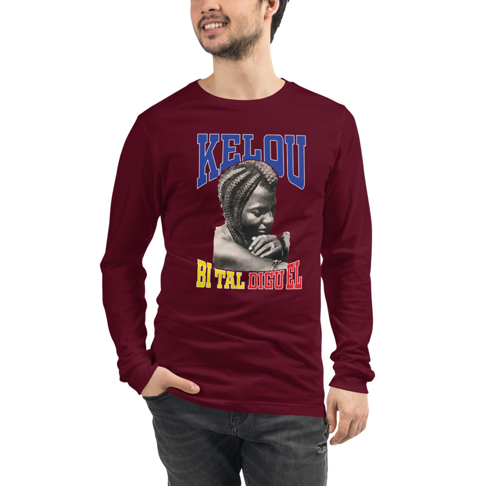 Kelou Men Long Sleeve T-Shirt - Team Chad Clothing