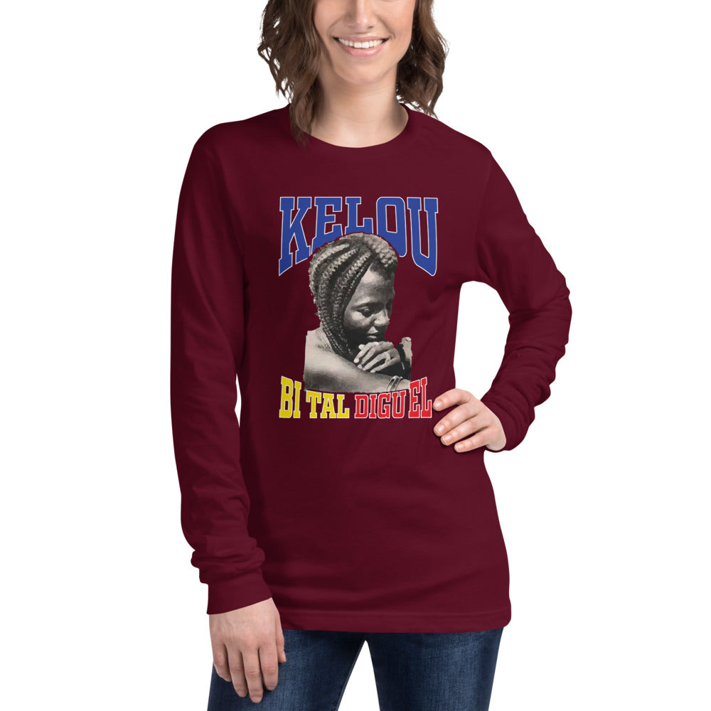Kelou Women Long Sleeve T-Shirt - Team Chad Clothing