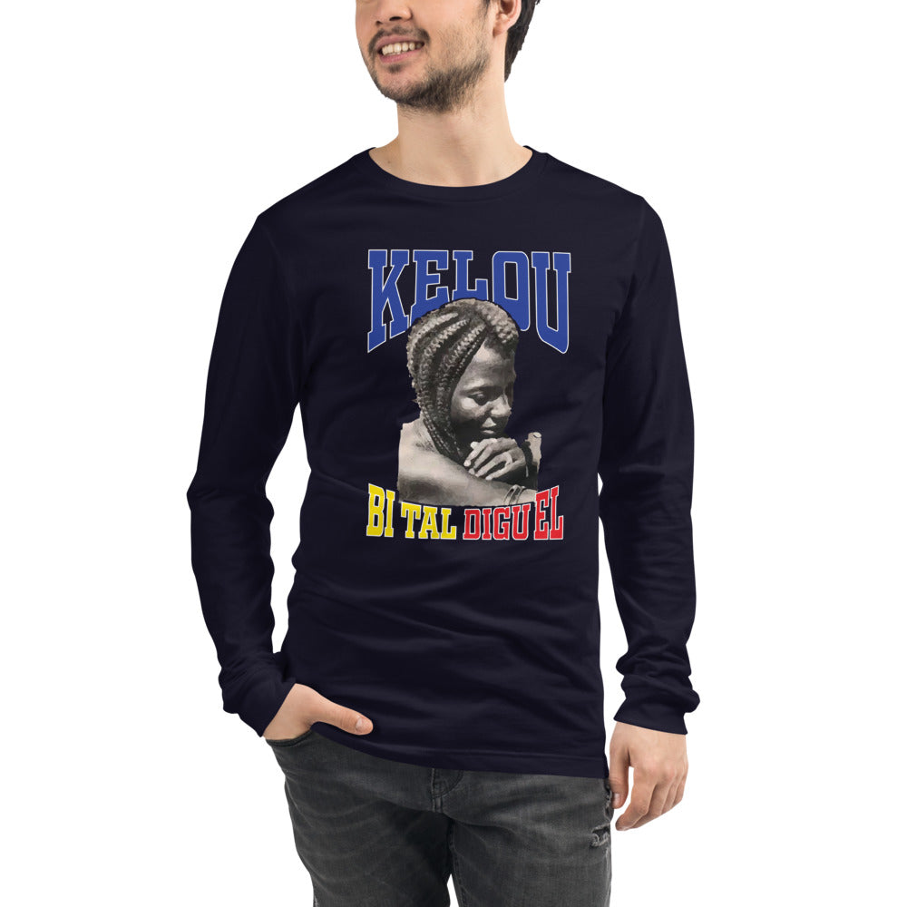 Kelou Men Long Sleeve T-Shirt - Team Chad Clothing