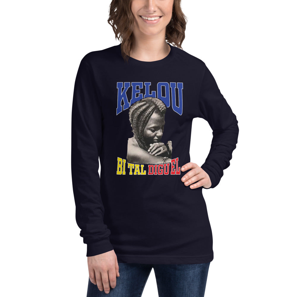 Kelou Women Long Sleeve T-Shirt - Team Chad Clothing