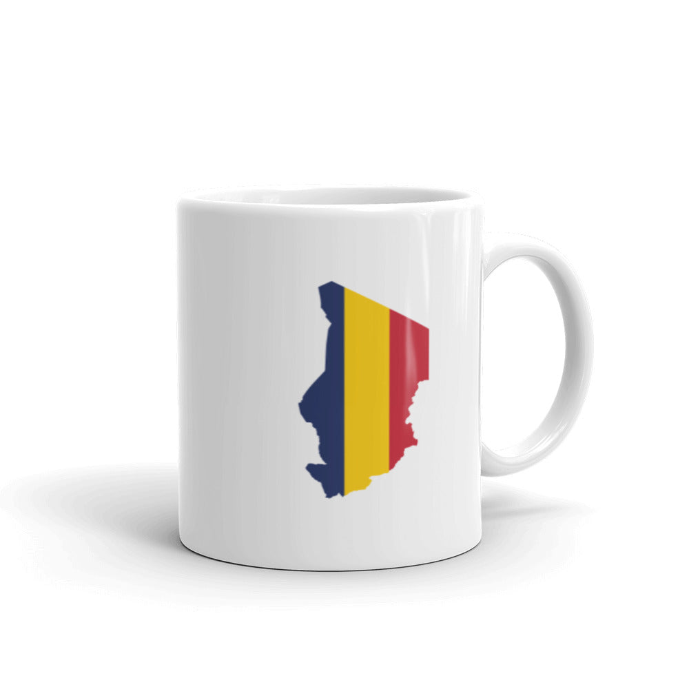 Chad Map Coffee Mug - Team Chad Clothing