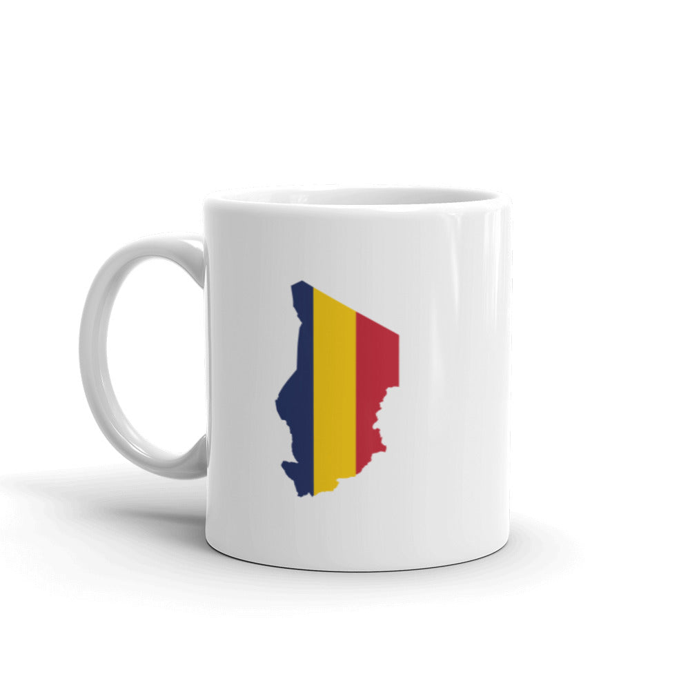 Chad Map Coffee Mug - Team Chad Clothing