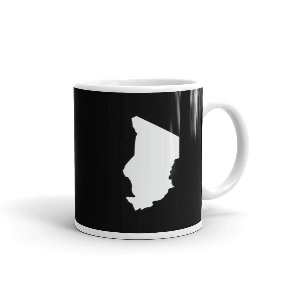 Chad Map Coffee Mug - Team Chad Clothing