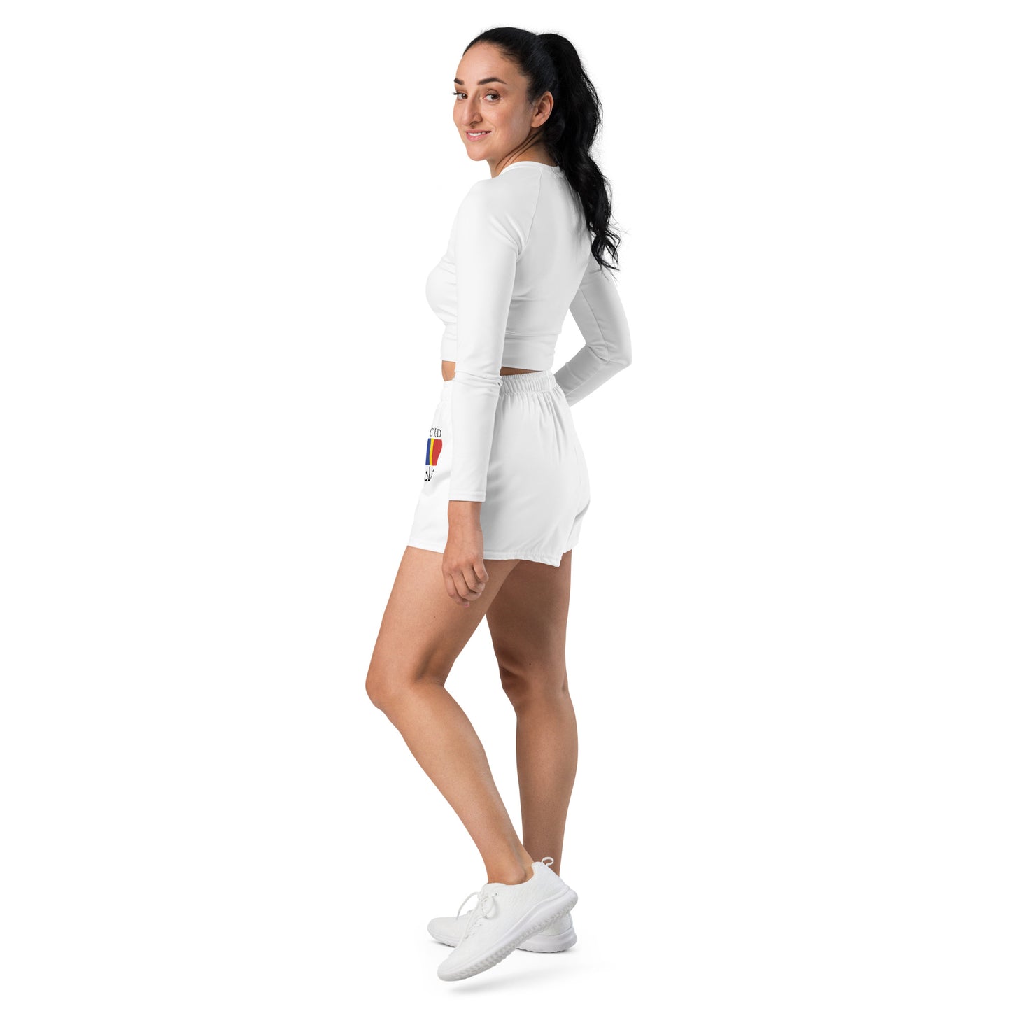 Tchad Map Women’s Recycled Athletic Shorts