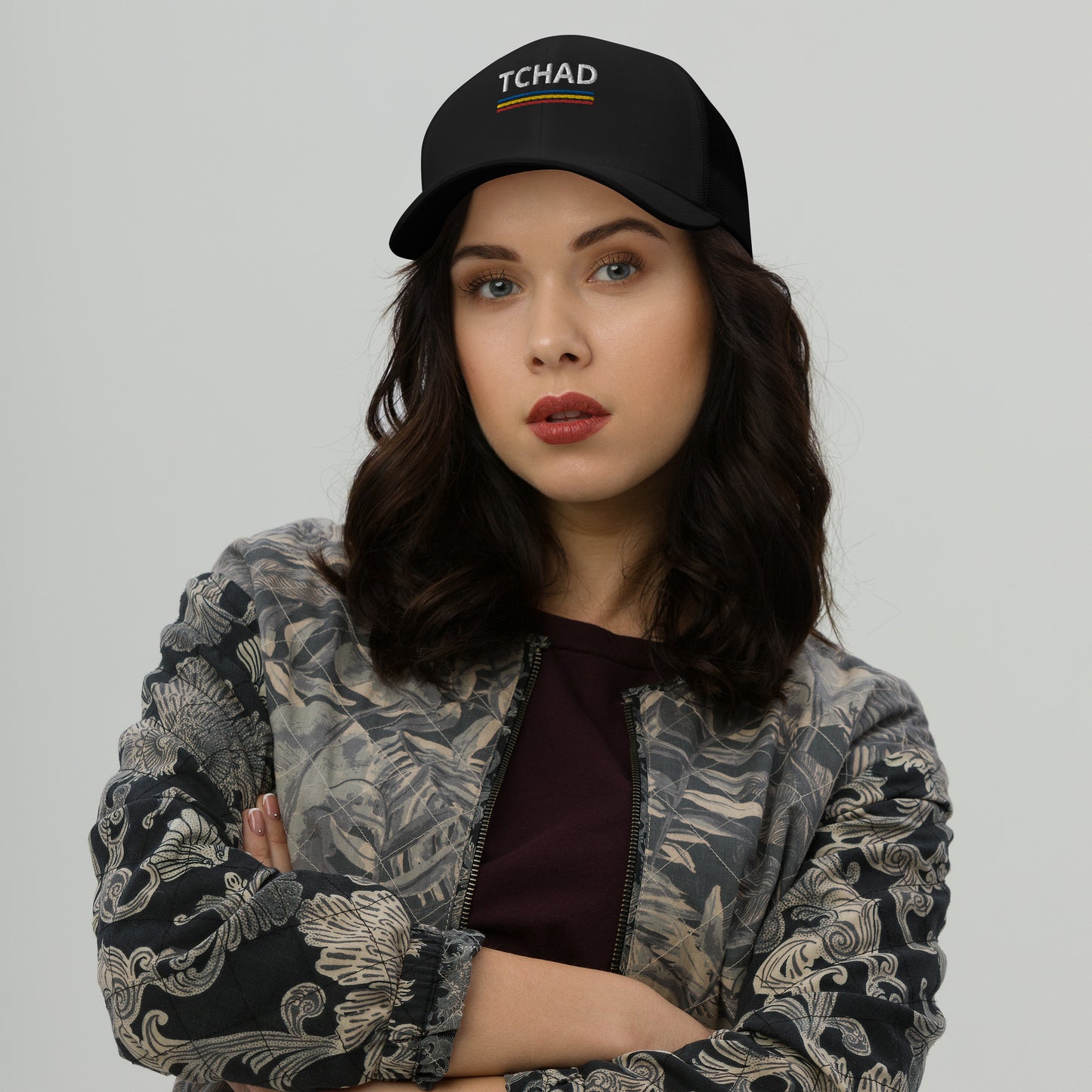 Tchad Embroidered Trucker Cap