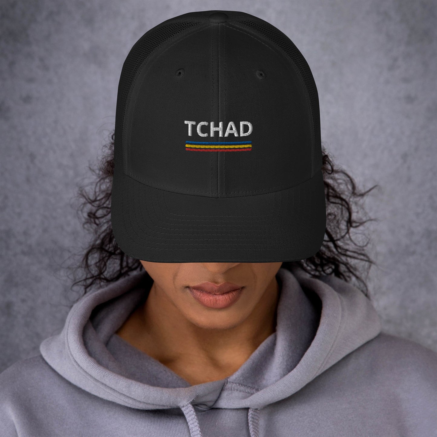 Tchad Embroidered Trucker Cap