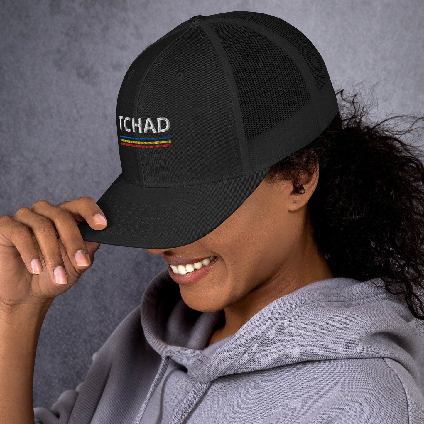 Tchad Embroidered Trucker Cap