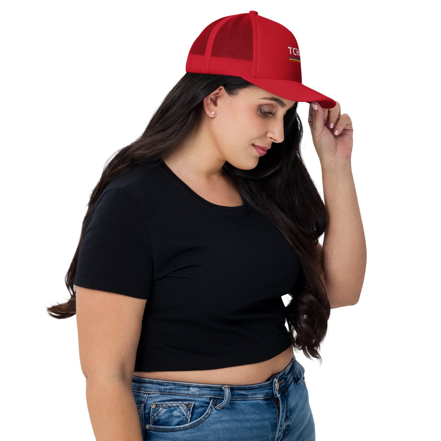 Tchad Embroidered Trucker Cap