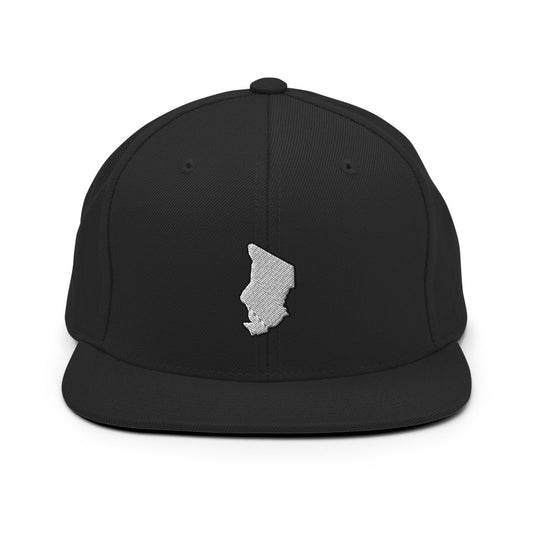 Chad Map Snapback Hat - Team Chad Clothing