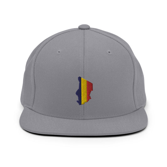 Chad Map Snapback Hat - Team Chad Clothing