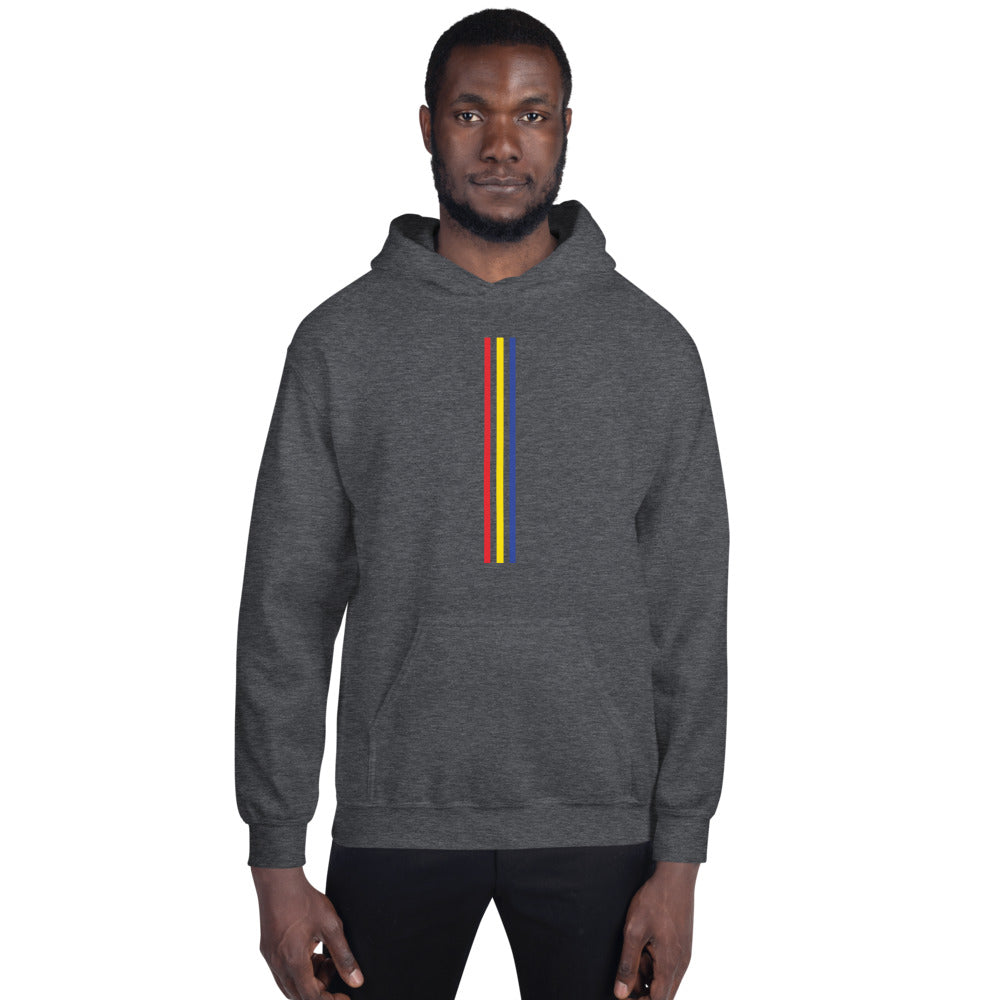 Three Lines Men Hoodie - Team Chad Clothing