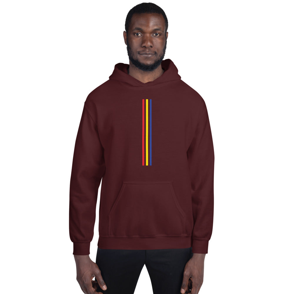 Three Lines Men Hoodie - Team Chad Clothing
