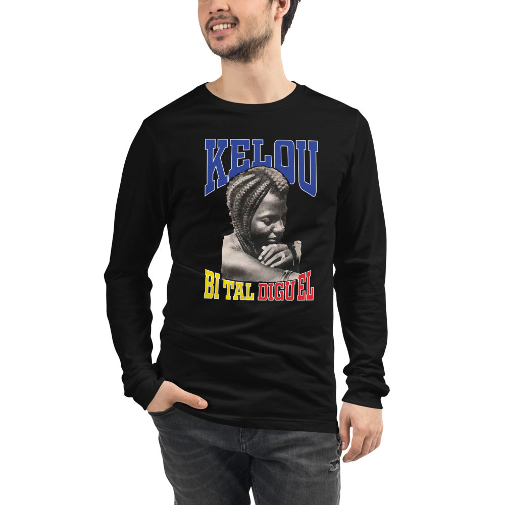 Kelou Men Long Sleeve T-Shirt - Team Chad Clothing