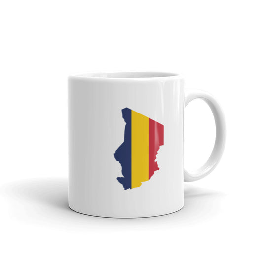 Chad Map Coffee Mug - Team Chad Clothing